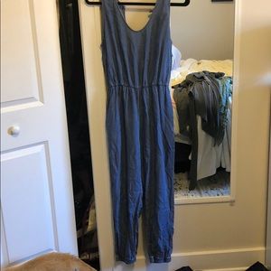 Chambray jumpsuit brand new!